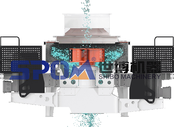 5X 立軸沖擊式制砂機工作原理 5X 立軸沖擊式制砂機工作原理