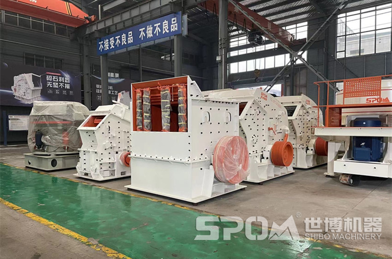 破碎機車間,成品箱破 破碎機車間,成品箱破